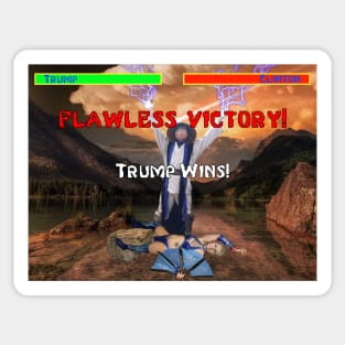 Trump's Flawless Victory Sticker